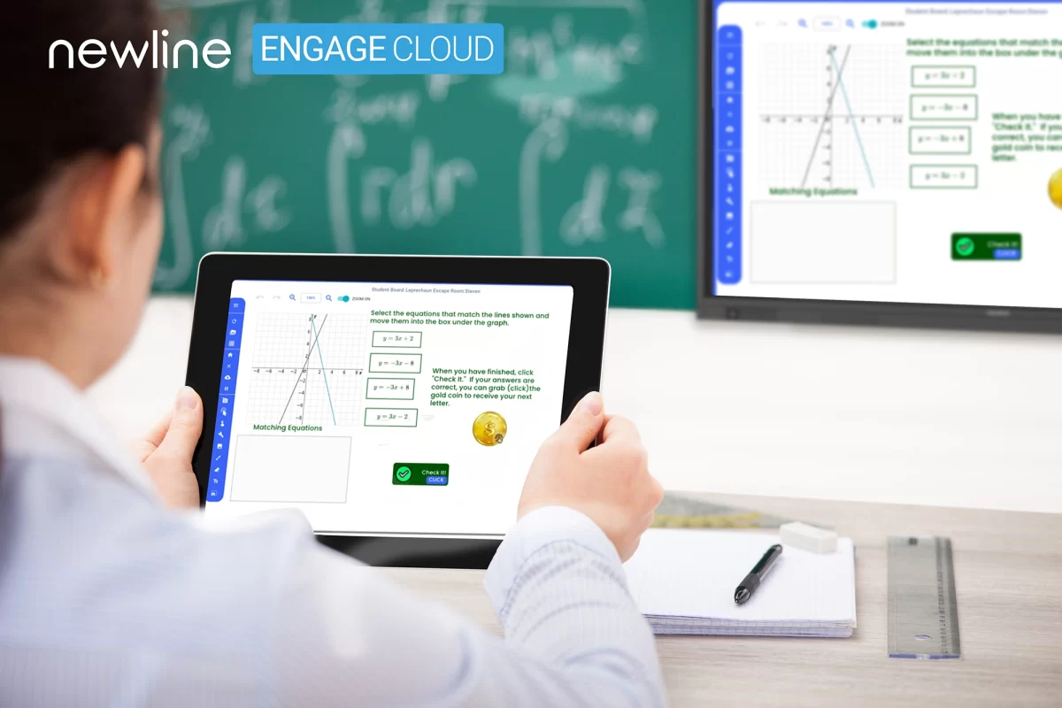 Newline Interactive Announces New Whiteboarding Software Newline Engage Cloud