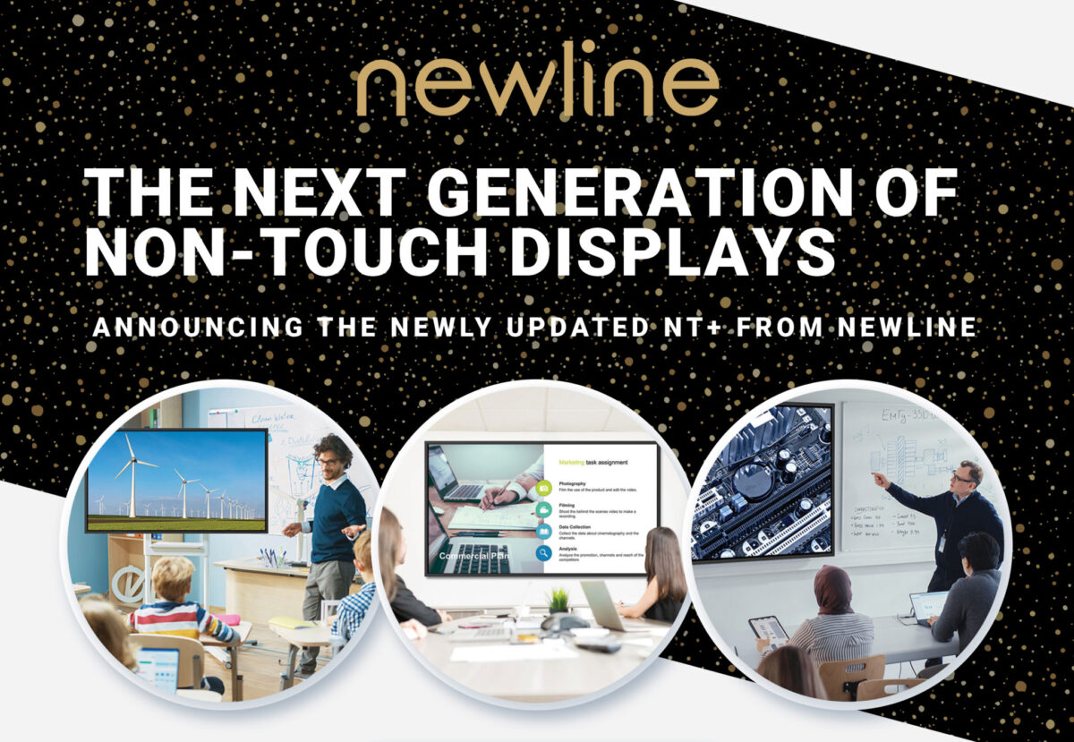 Newline Interactive Announces NT+ Series, the Next Generation of Non-Touch Displays